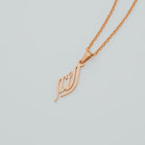 Kids Allah Necklace - 18K Gold Plated with Arabic Calligraphy, Adjustable Chain