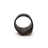 Fashionable stainless steel crystal ring for men, sleek stone design that adds a modern touch to men's accessories.