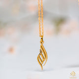 Islamic Kids Allah Necklace - 18K Gold Plated Calligraphy Pendant, Adjustable Hook