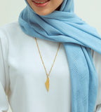 Women's Keffiya Palestine Necklace - Elegant Symbolic Jewelry for Cultural Pride