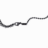 Men’s Africa Flag Necklace – Statement Jewelry in Black & Silver