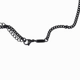 Men’s Africa Flag Necklace – Statement Jewelry in Black & Silver