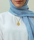 Tear Drop Ayatul Kursi Necklace | Women