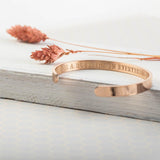 Women’s Blessing Cuff Bracelet - Inspiring Faith Jewelry