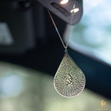 99 Names of Allah - Asma Al Husna Arabic Calligraphy Car Pendant