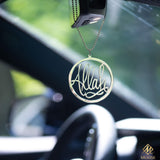 Allah Car Hang – Arabic Calligraphy Pendant