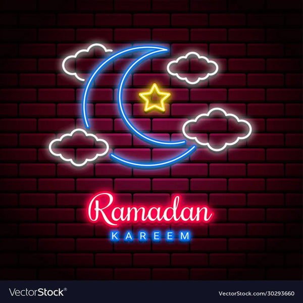 Ramadan Kareem Neon LED Light – Stunning Islamic Wall Decor for Ramadan Celebrations