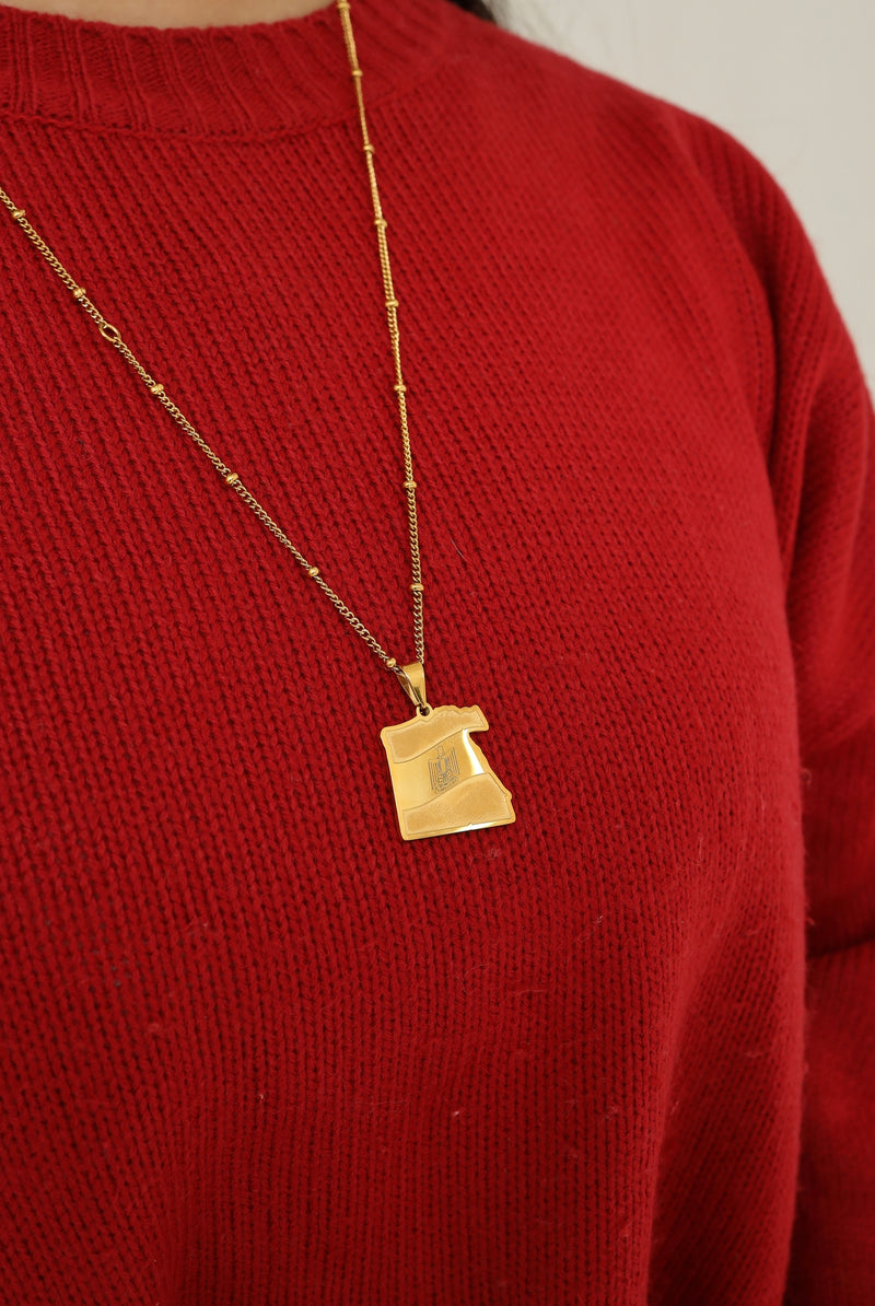 Egypt Flag Necklace | WOMEN