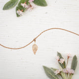 ALLAH LEAF NECKLACE | WOMEN