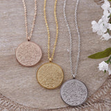 Ayatul Kursi Necklace for Women - Timeless Spiritual Pendant