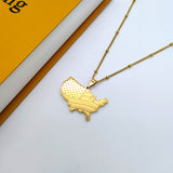 United States of America ( USA) Flag Necklace | WOMEN