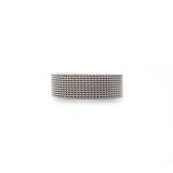 Mesh Ring for Men | Modern Stainless Steel Fashion Ring | Unique Design