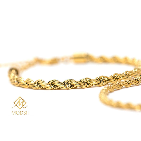 ROPE BRACELET 18K GOLD PLATED | WOMEN