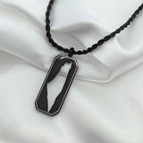 Palestine Tag Necklace | Men