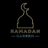 Ramadan Kareem Neon LED Light - Festive Ramadan Decoration for Home and Office, Energy-Efficient Neon Sign