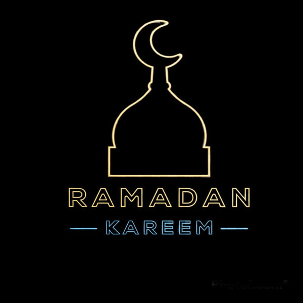 Ramadan Kareem Neon LED Light - Festive Ramadan Decoration for Home and Office, Energy-Efficient Neon Sign