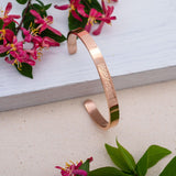 Women’s Grateful Faith Cuff – 18K Gold-Plated Bracelet with Alhamdulillah Arabic Calligraphy for Spiritual Inspiration